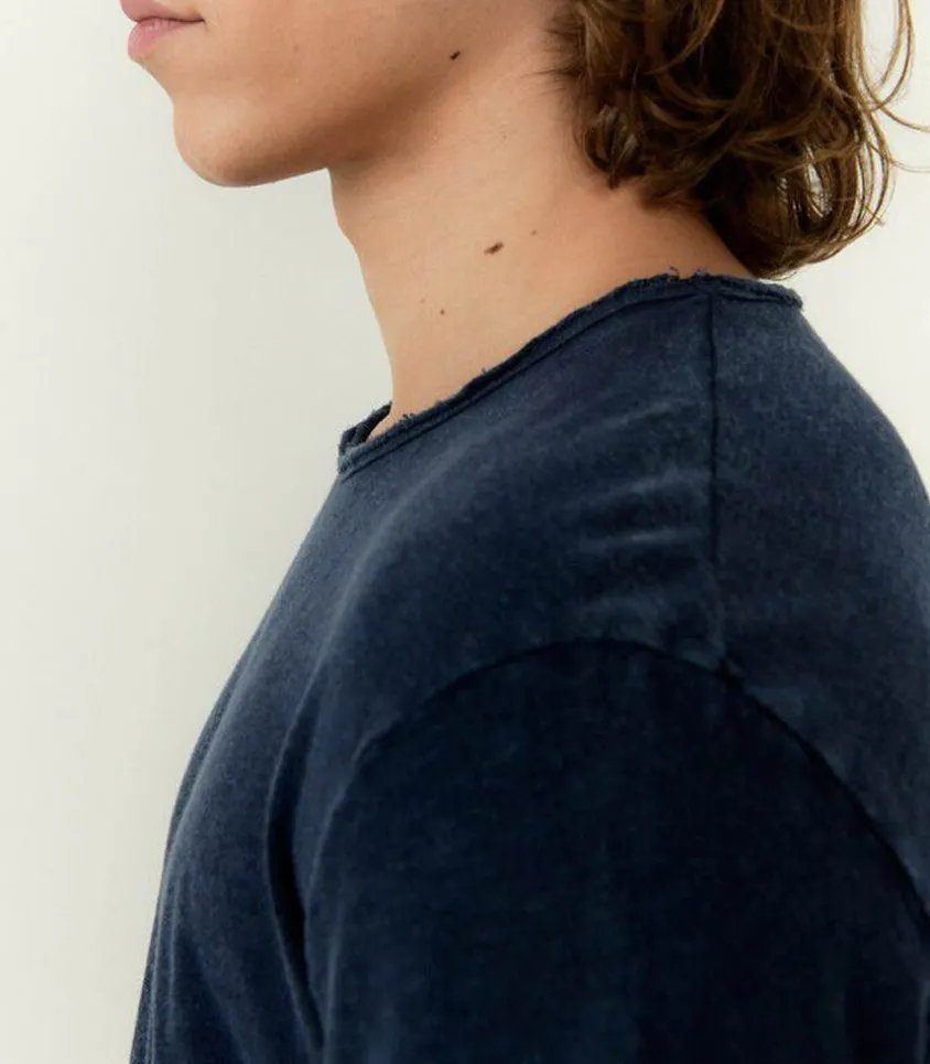 Tee-Shirt A Manches Courtes Homme Sonoma Navy Vintage