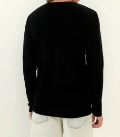 Tee-Shirt A Manches Longues Homme Bysapick Noir