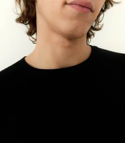 Tee-Shirt A Manches Longues Homme Bysapick Noir