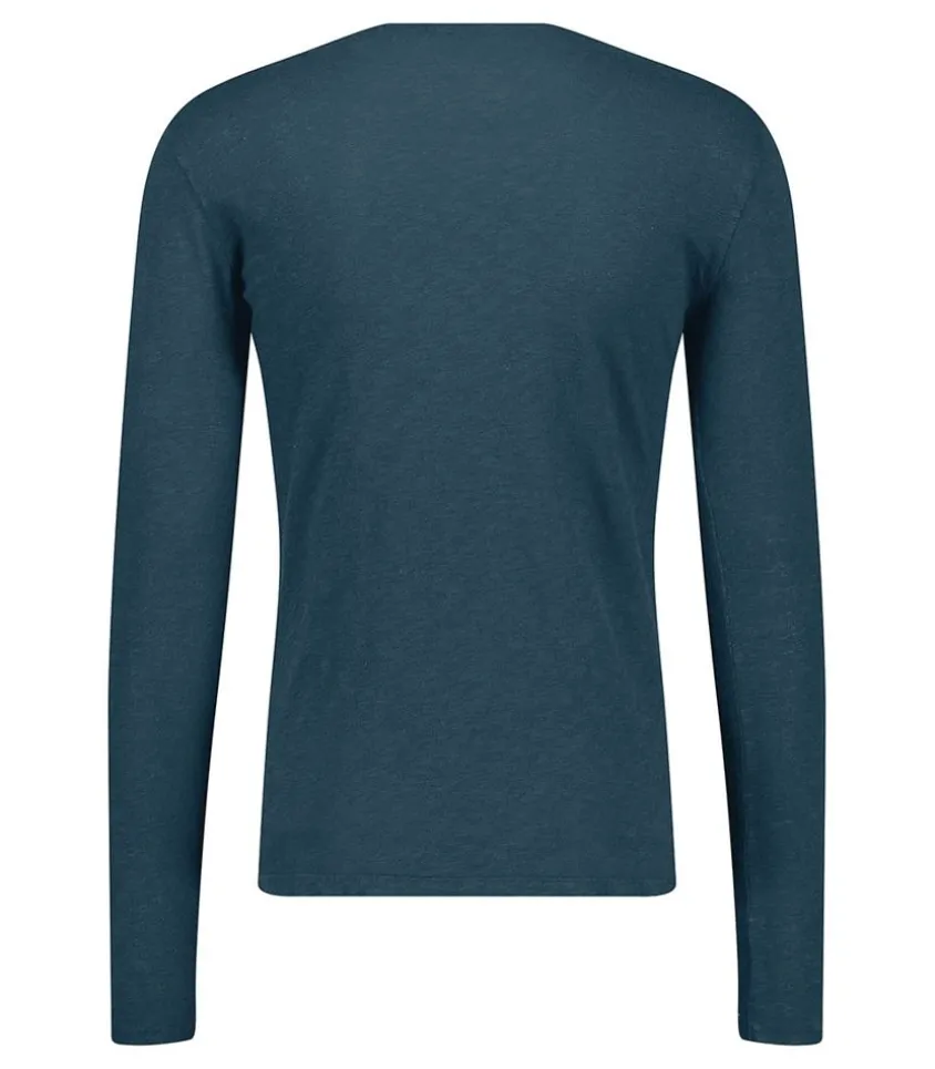 Tee-Shirt A Manches Longues Homme Bysapick Petrole