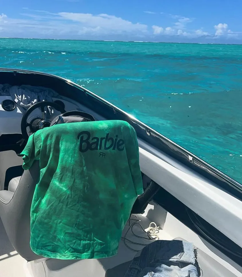 Tee-Shirt Barbie Menthe