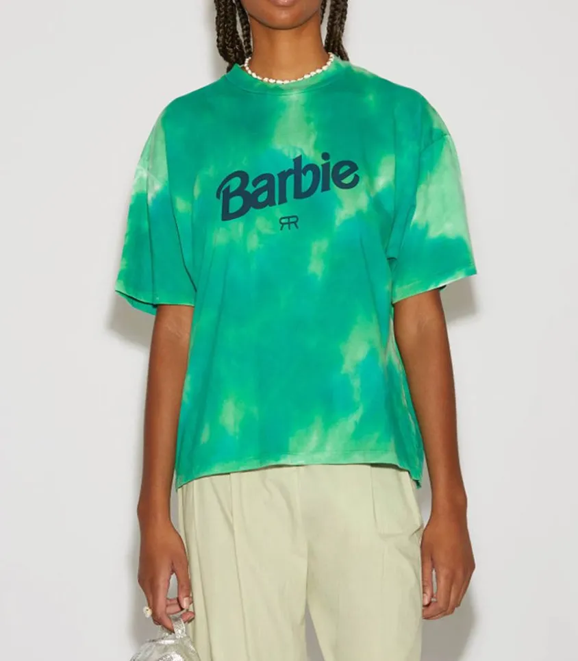 Tee-Shirt Barbie Menthe