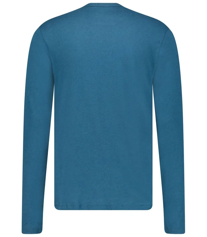 Tee-Shirt Col Rond Manches Longues Homme Coton Et Cachemire Haute Mer