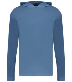 Tee-Shirt Homme Capuche Manches Longues Haute Mer