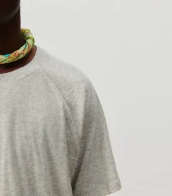 Tee-Shirt Homme Col Rond Ruzy Gris Clair Chine