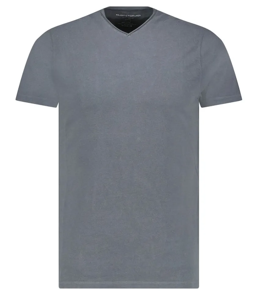 Tee-Shirt Homme Col V Manches Courtes Pirate