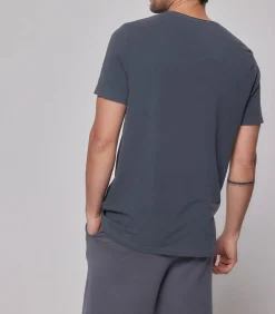 Tee-Shirt Homme Col V Manches Courtes Pirate