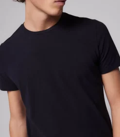 Tee-Shirt Homme Harold Col Rond Manches Courtes Noir