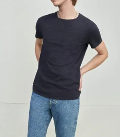 Tee-Shirt Homme Manches Courtes Bysapick Navy