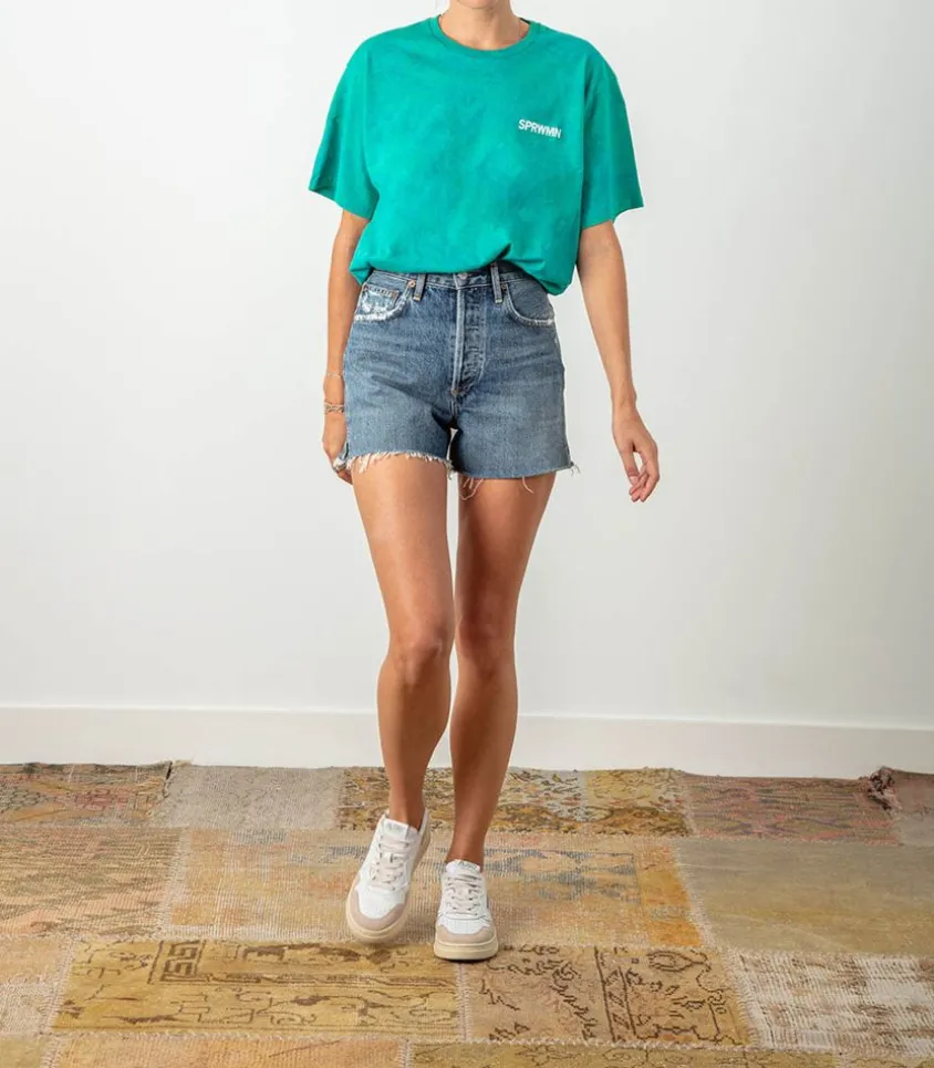 Tee-Shirt Logo Kelp Marble Camo