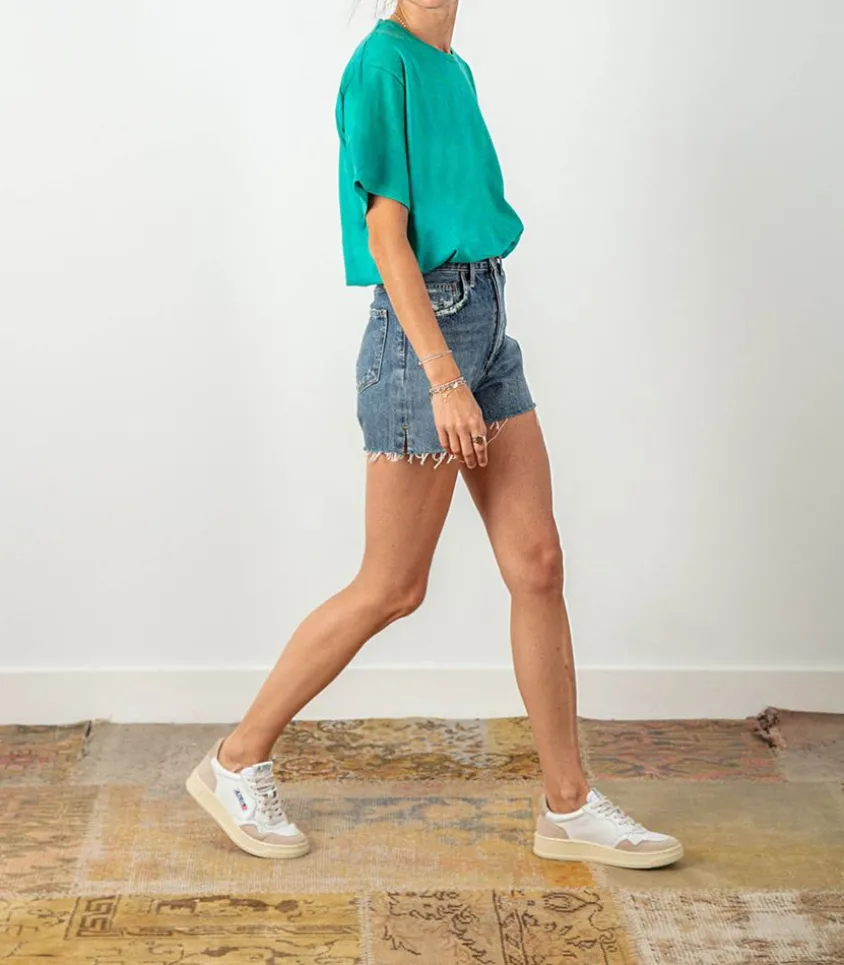 Tee-Shirt Logo Kelp Marble Camo