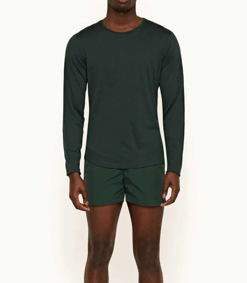 Tee-Shirt Ob-T Ls Merino Racing Green