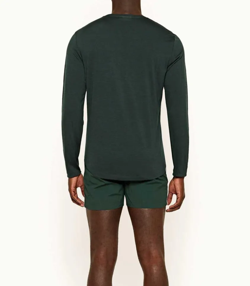 Tee-Shirt Ob-T Ls Merino Racing Green