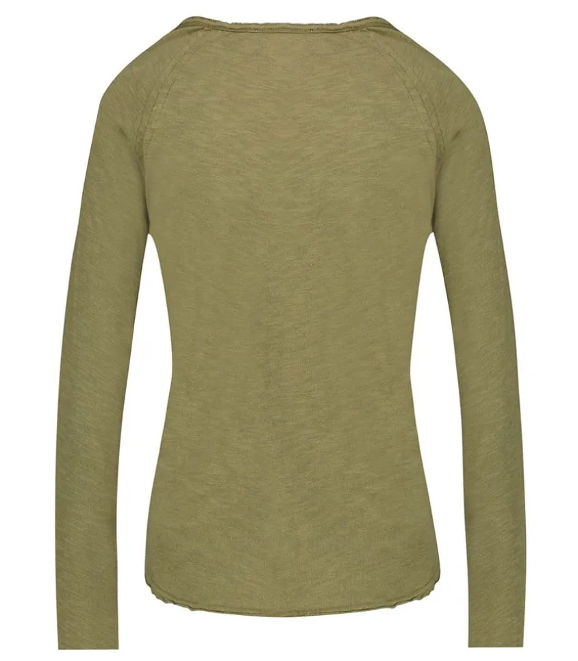 Tee-Shirt Sonoma Manches Longues Col Bateau Buisson Vintage