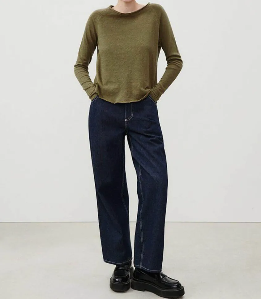 Tee-Shirt Sonoma Manches Longues Col Bateau Buisson Vintage