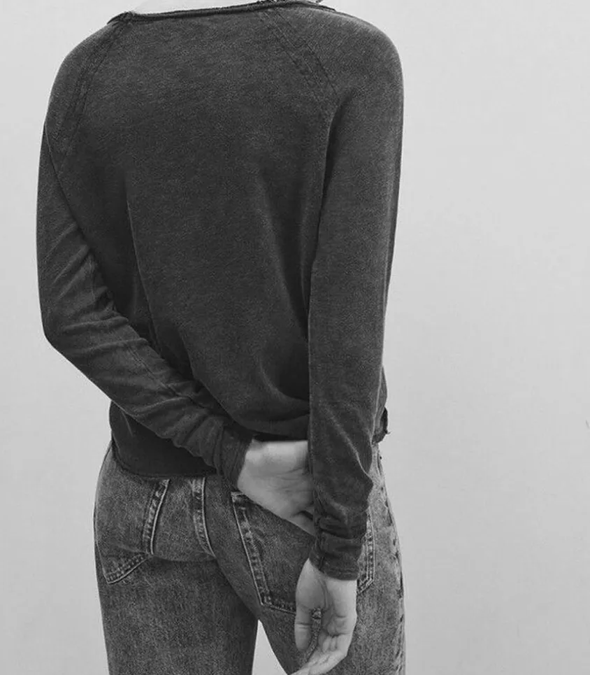 Tee-Shirt Sonoma Manches Longues Vintage Black