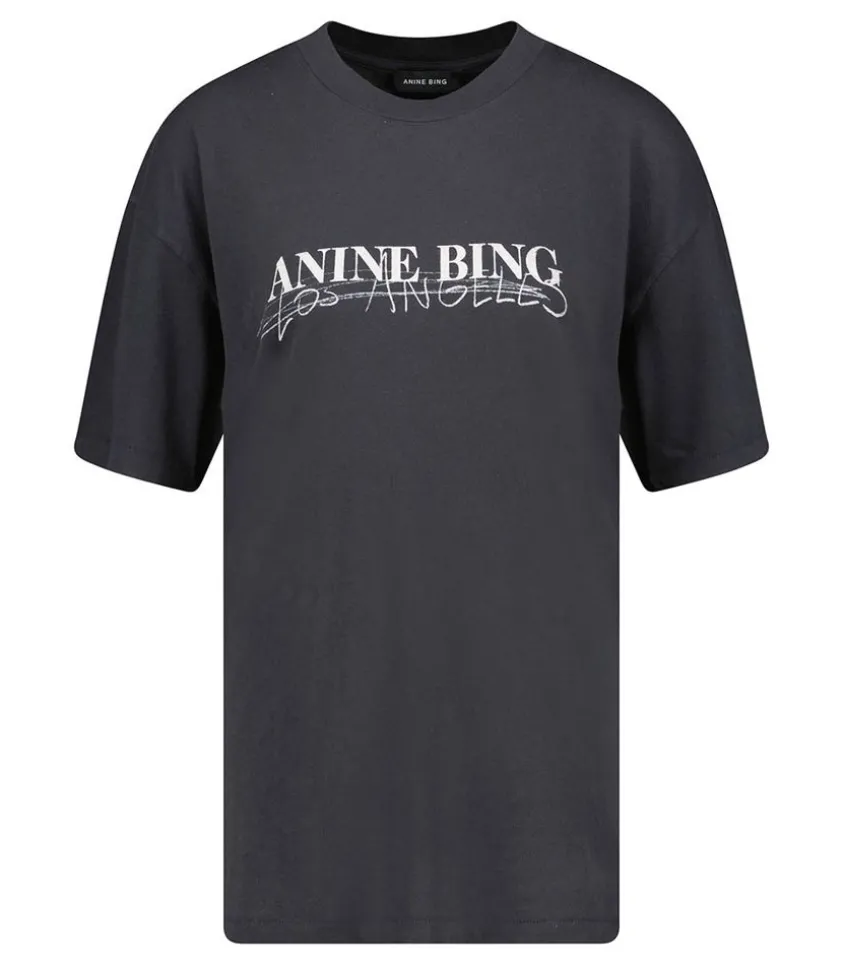 Tee-Shirt Walker Doodle Vintage Black