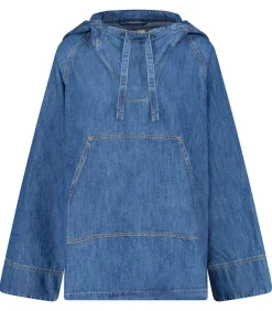 Top A Capuche Floyd Blue Medium