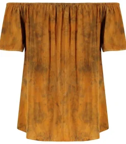 Top A Epaules Denudees En Soie Marmalade