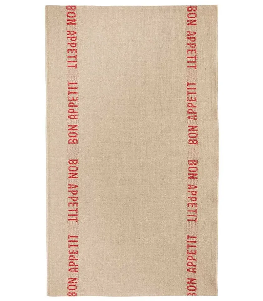 Torchon Bon Appetit En Lin