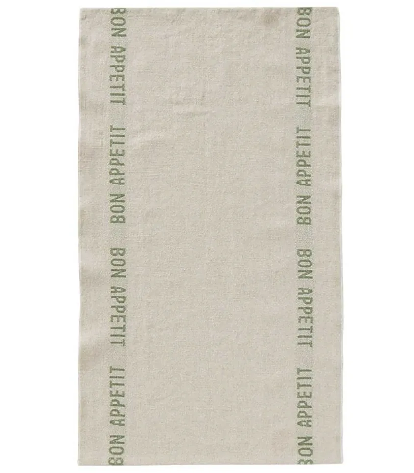Torchon Bon Appetit En Lin