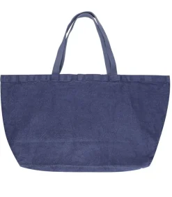 Tote Bag Doudou En Lin Indigo