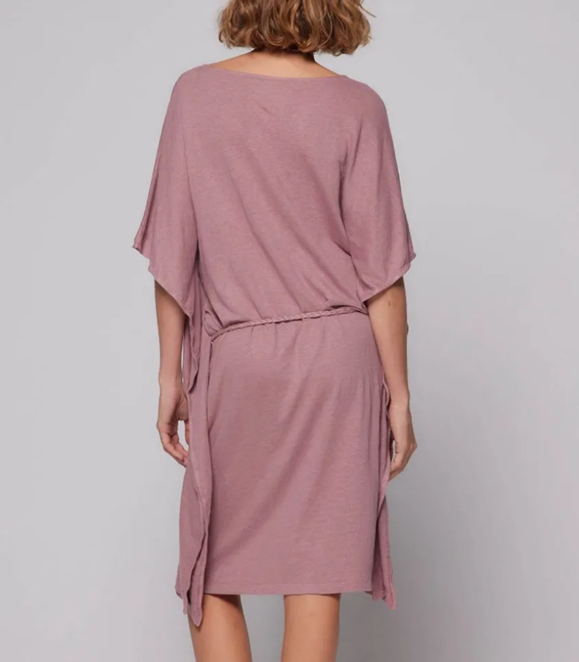 Tunique Col V Bois De Rose