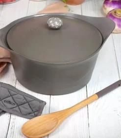 Ustensiles Cuillere Et Louche En Bois Moka