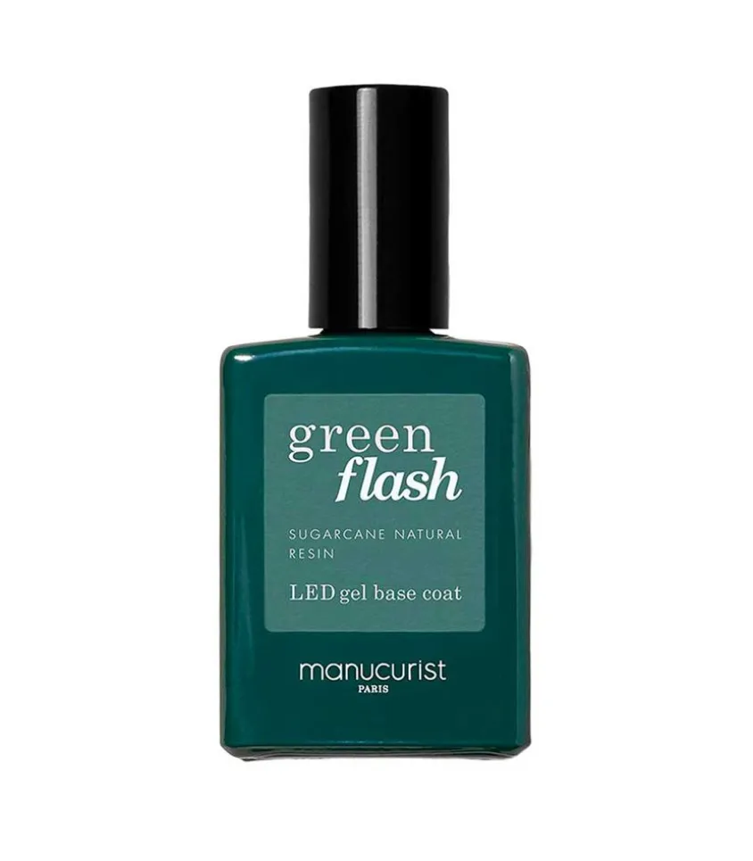 Vernis Semi-Permanent Base Coat Green Flash