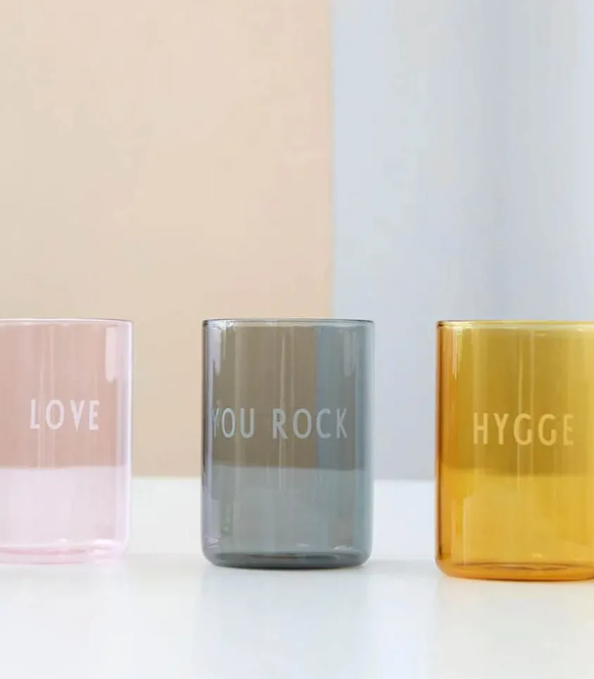 Verre Favorite Drinking Glass Hygge Yellow