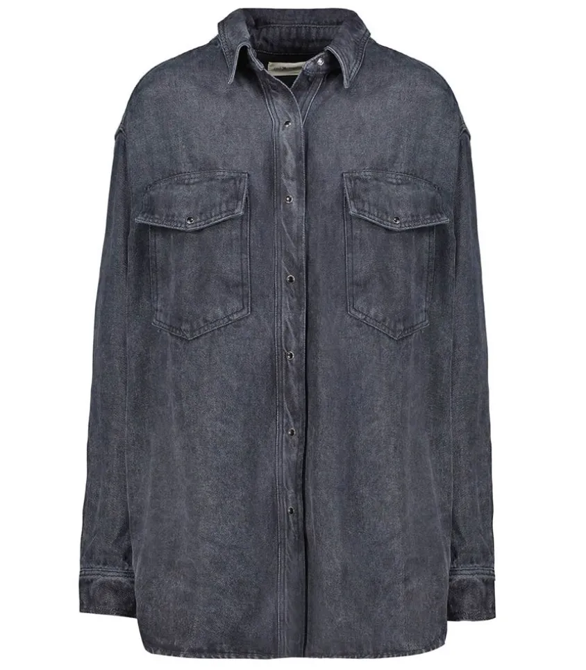 Veste En Denim Heyencons Carbone Wash