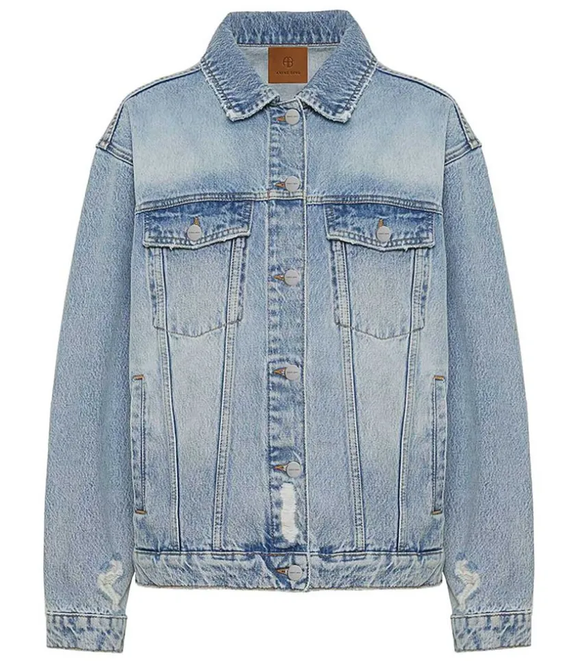 Veste En Jean Oversize Rory Vintage Blue