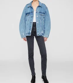 Veste En Jean Oversize Rory Vintage Blue