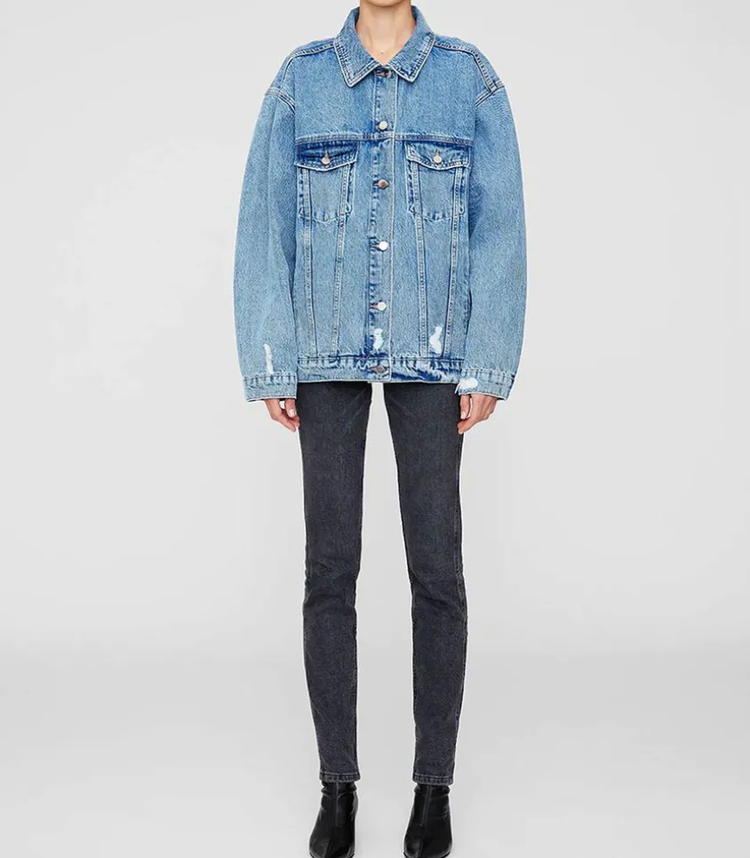 Veste En Jean Oversize Rory Vintage Blue