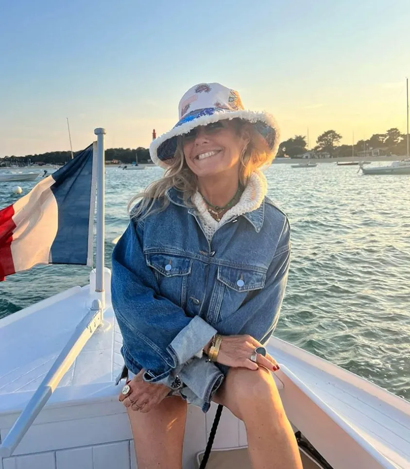 Veste En Jean Oversize Rory Vintage Blue