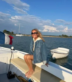 Veste En Jean Oversize Rory Vintage Blue