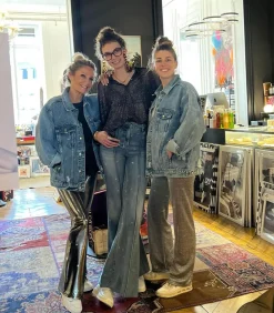 Veste En Jean Oversize Rory Vintage Blue