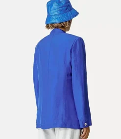 Veste En Soie Habotai Lapis