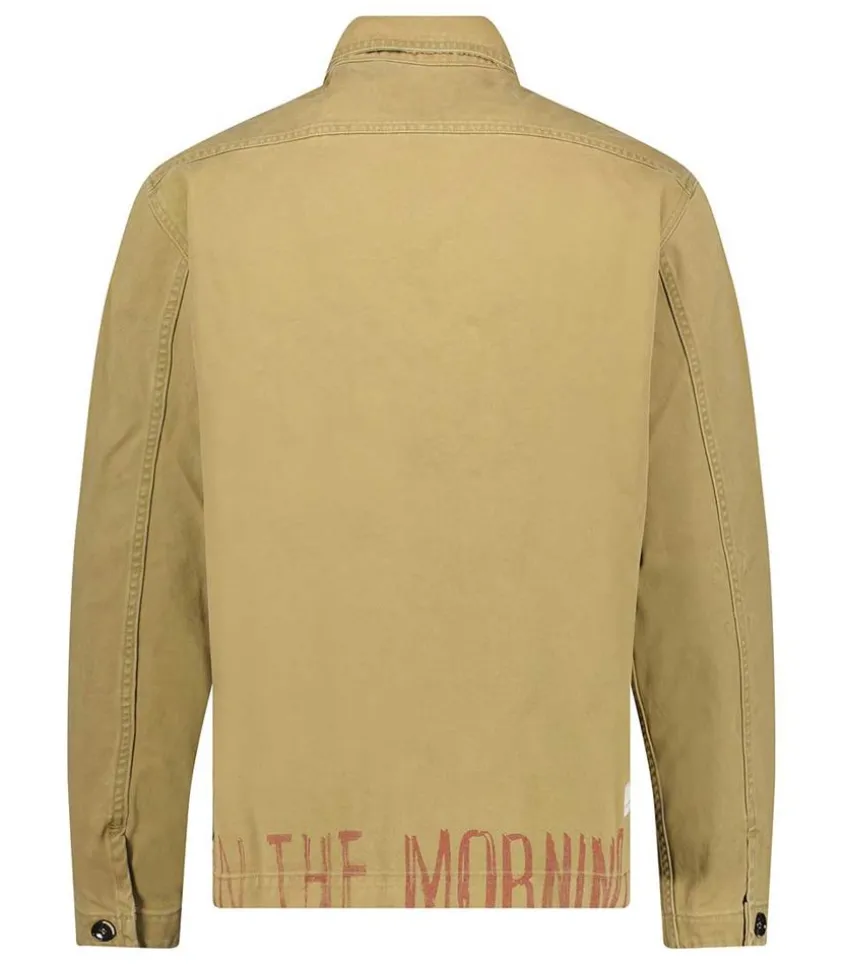 Veste En Toile Homme Andrea Camel