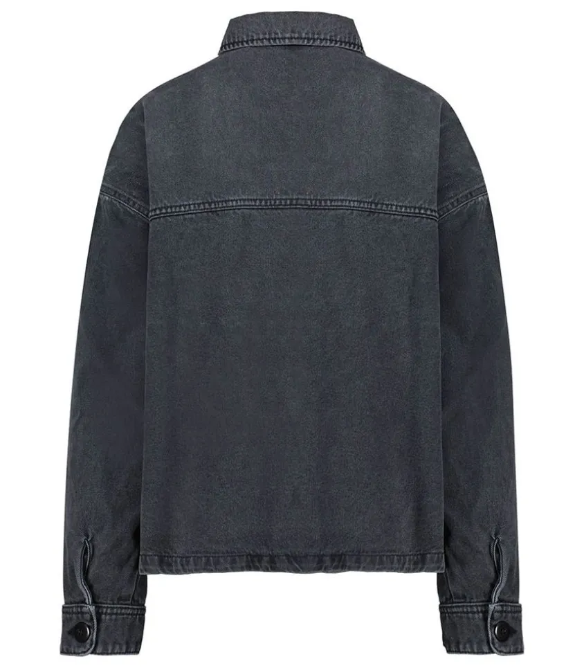 Veste Shine Noir Delave