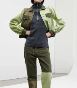 Veste Trucker Denim Forest Night