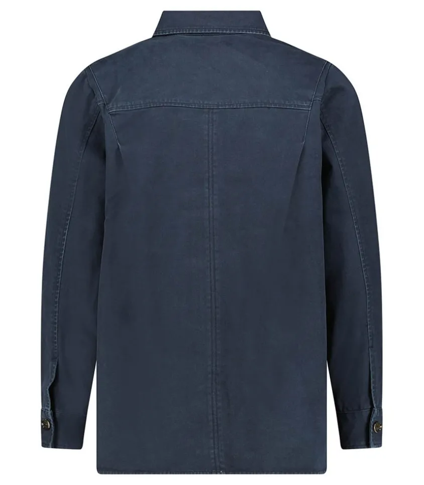 Veste Zaffiro En Toile Navy