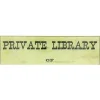 Vide-Poches Vintage "Private Library"